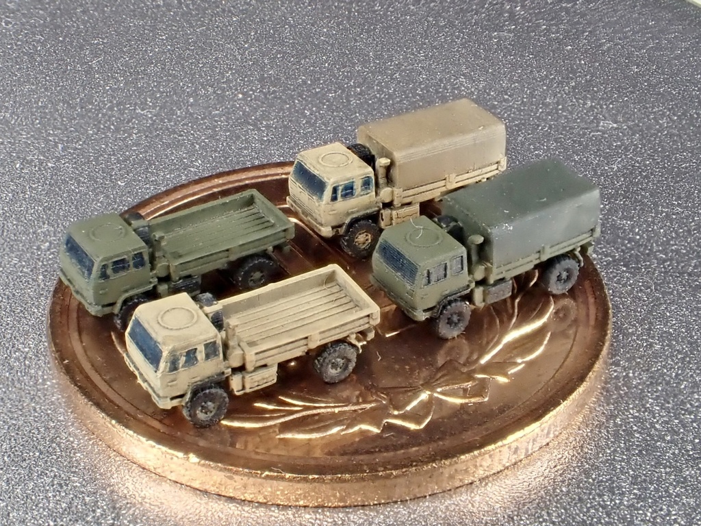 1/700 MUS SET22 米軍 M1078 TRUCK セット