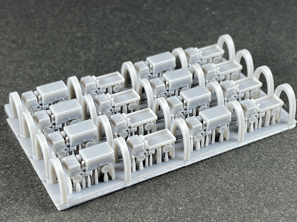 1/700 MUS SET22 米軍 M1078 TRUCK セット