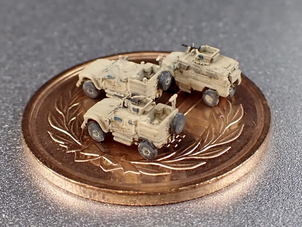 1/700 MUS SET23 米軍 M-ATV&MaxxPro セット