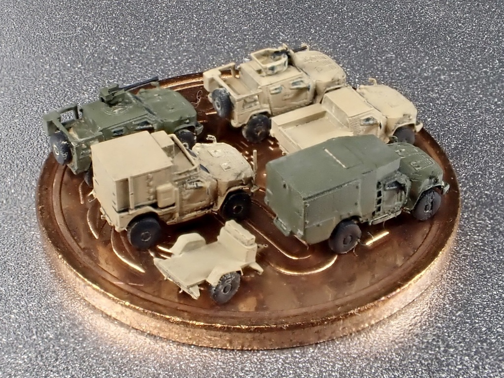 1/700　MUS SET24　米軍　JLTV　セット