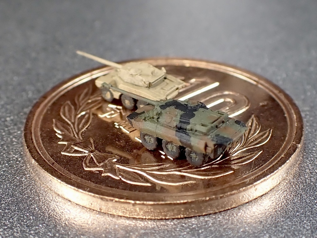 1/700 MF SET1 フランス軍 装輪車両セット