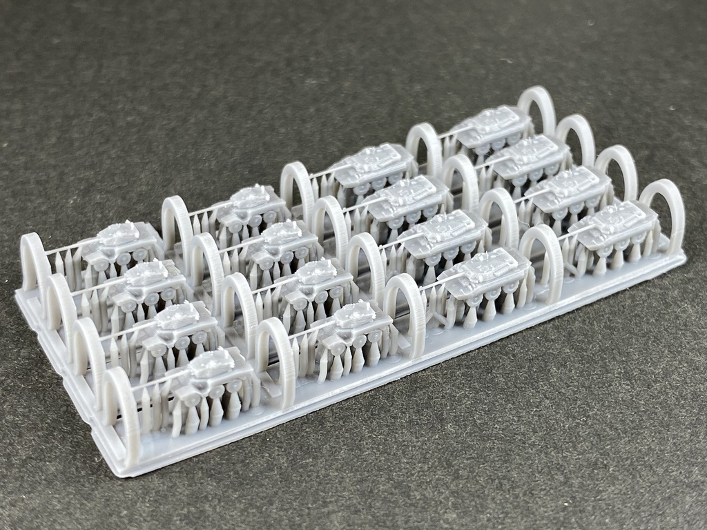 1/700 MF SET1 フランス軍 装輪車両セット