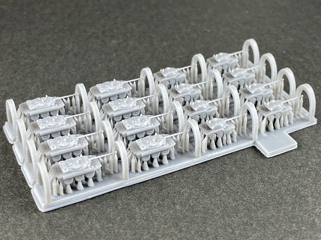 1/700 MF SET1 フランス軍 装輪車両セット