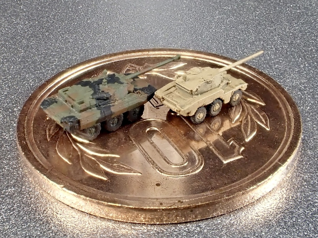 1/700 MF SET1 フランス軍 装輪車両セット