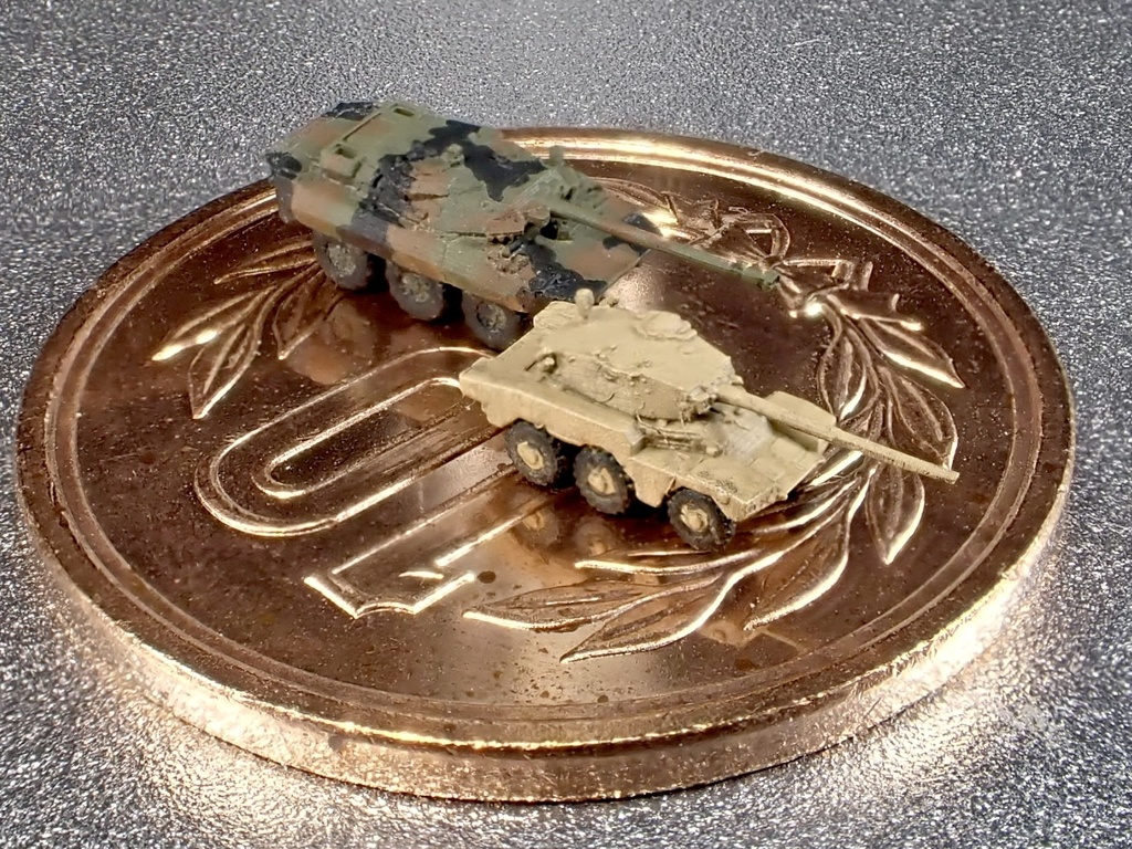 1/700 MF SET1 フランス軍 装輪車両セット