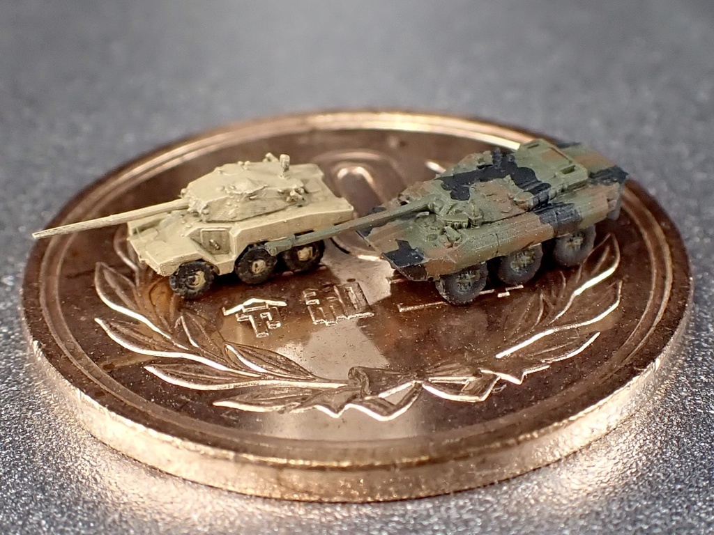 1/700 MF SET1 フランス軍 装輪車両セット