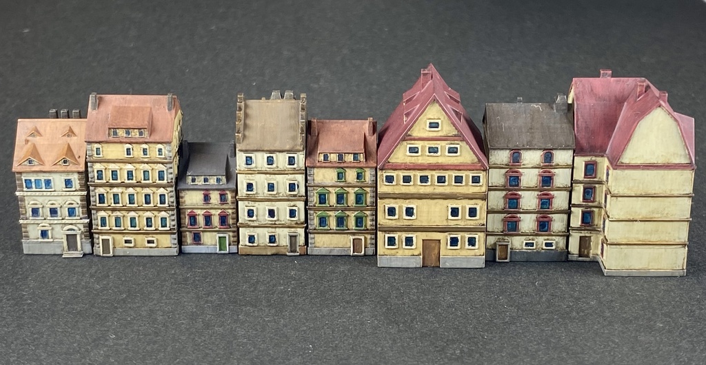 1/700 ST5 SET 欧州建築物 高層住宅セット①