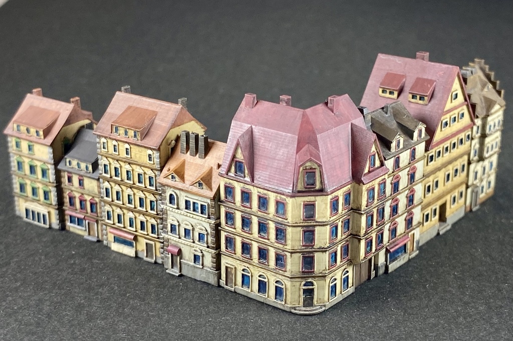 1/700 ST5 SET 欧州建築物 高層住宅セット①