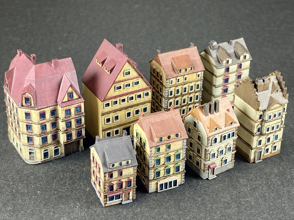 1/700 ST5 SET 欧州建築物 高層住宅セット①