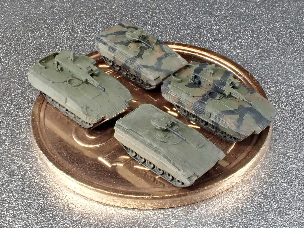 1/700 MG SET 4 現用ドイツ軍 歩兵戦闘車 セット