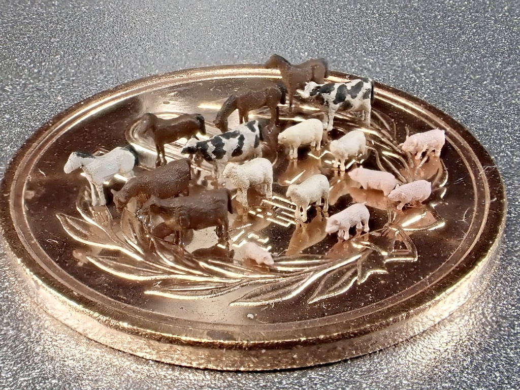 1/700 M9 動物セット