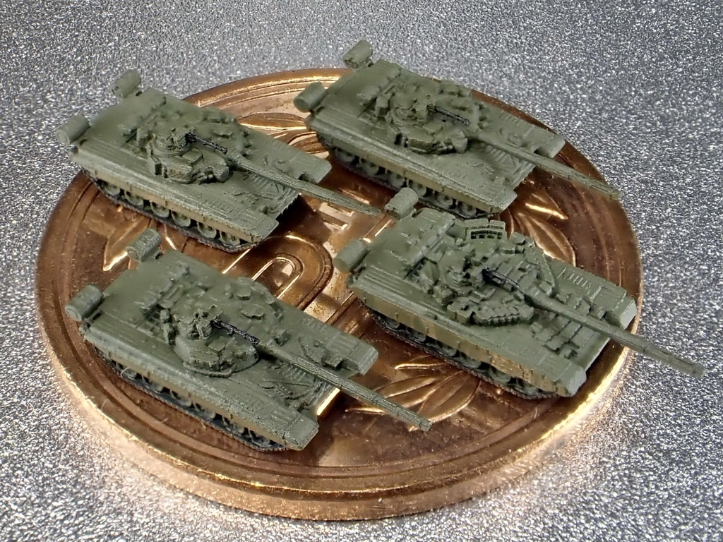 1/700 MR SET11 ロシア軍 T-80セット