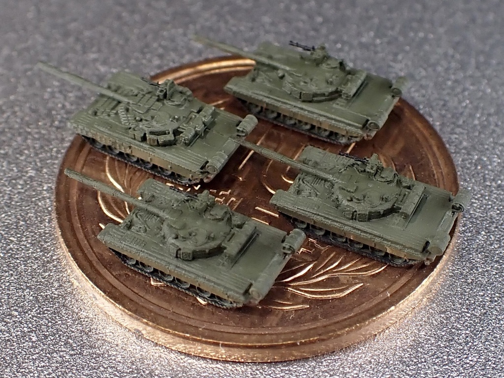1/700 MR SET11 ロシア軍 T-80セット