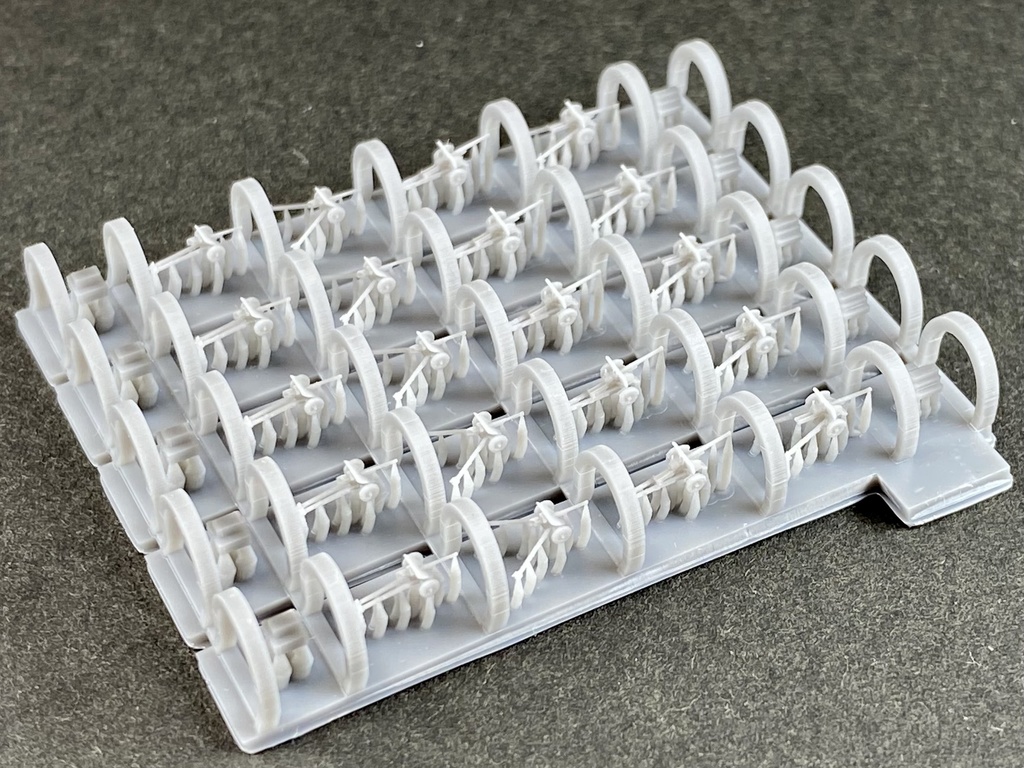 1/700 JPN SET18 日本軍 火砲セット① 速射砲、野砲