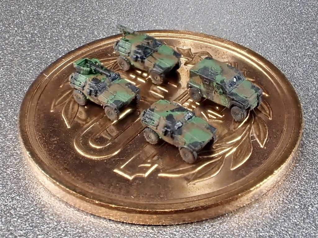1/700 MF SET2 現用フランス軍 VBL,PVPセット