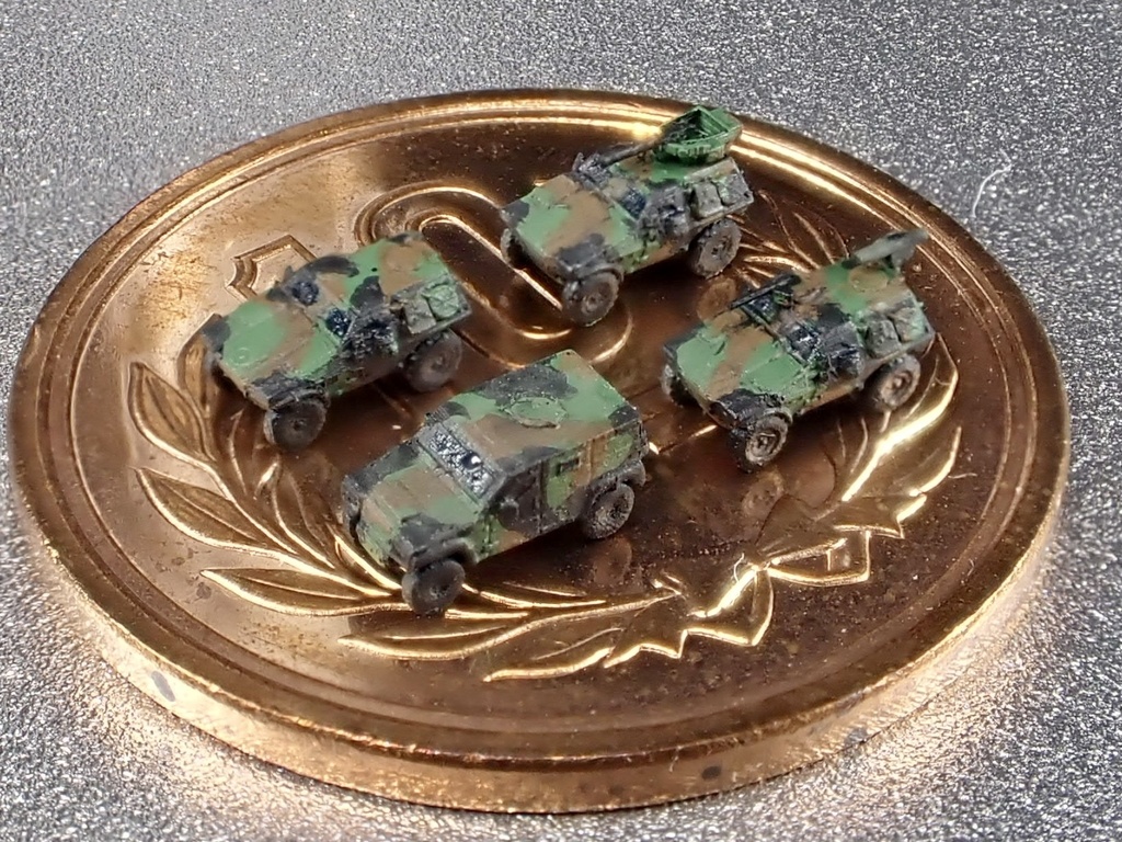 1/700　MF SET2　現用フランス軍　VBL,PVPセット