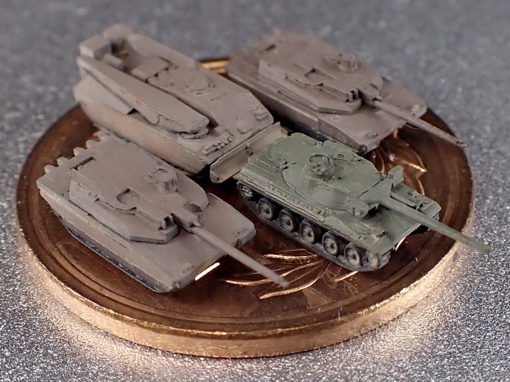 1/700 MF SET3 現用フランス軍戦車セット