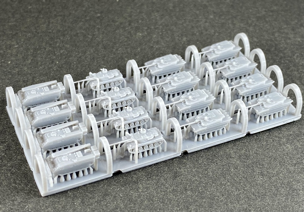 1/700 MF SET3 現用フランス軍戦車セット