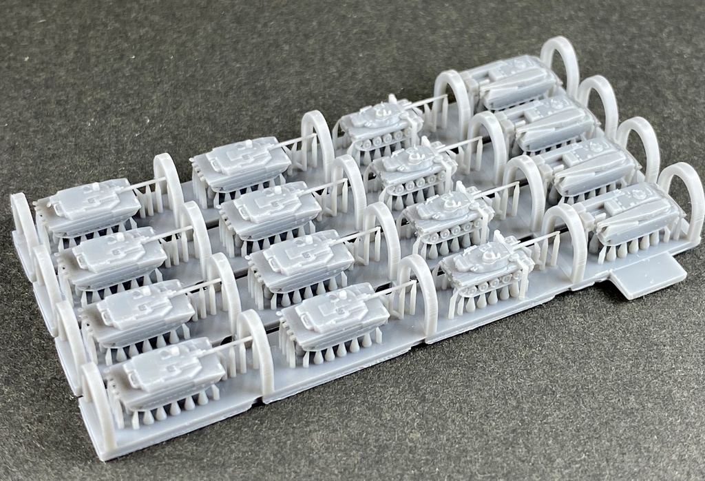 1/700 MF SET3 現用フランス軍戦車セット