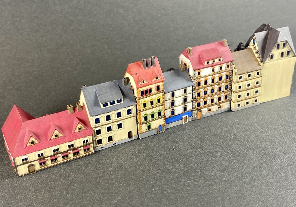 1/700 ST6 SET 欧州建築物 高層住宅セット②