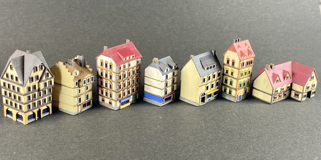 1/700 ST6 SET 欧州建築物 高層住宅セット②