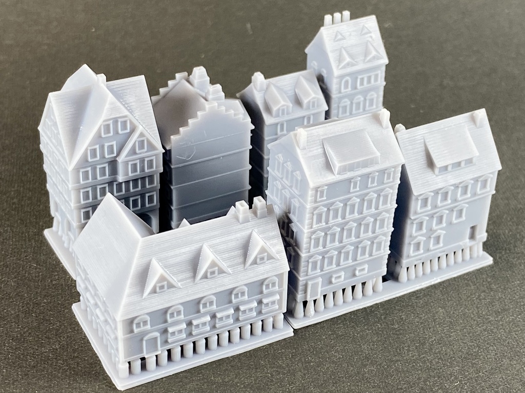 1/700 ST6 SET 欧州建築物 高層住宅セット②