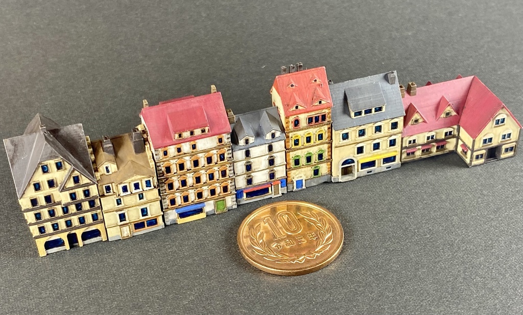 1/700 ST6 SET 欧州建築物 高層住宅セット②