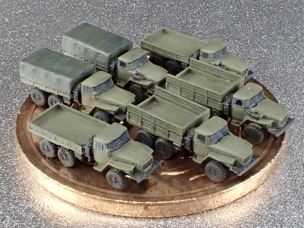 1/700 MR SET12 ロシア軍 UAZ-4320セット