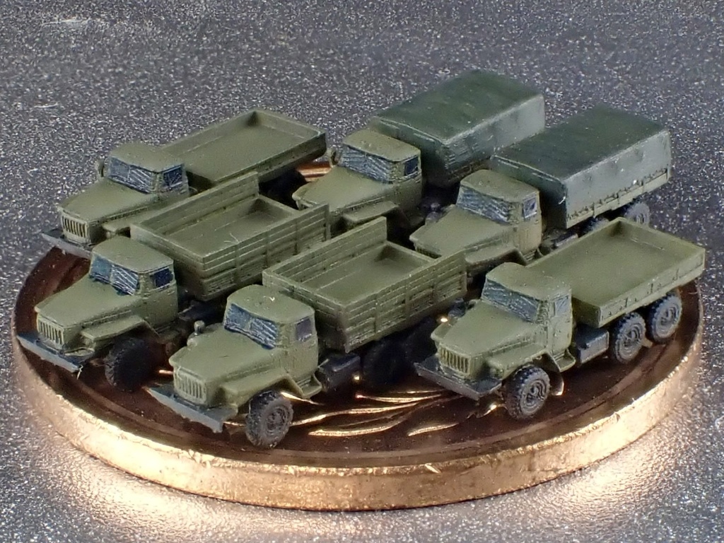 1/700　MR SET12 　ロシア軍　UAZ-4320セット