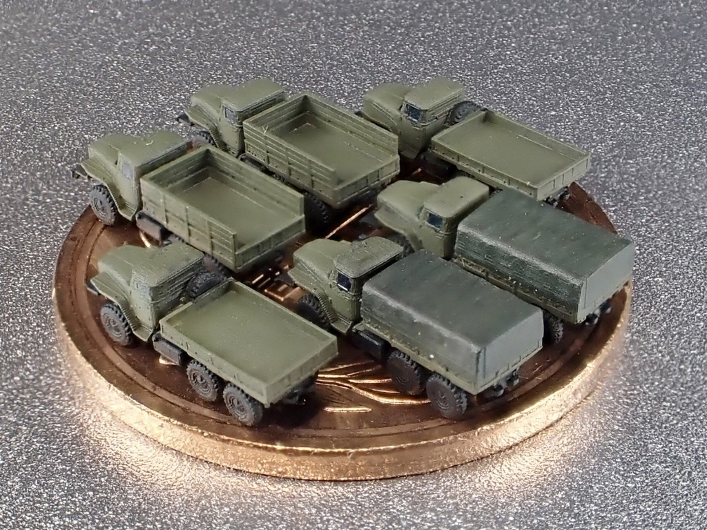 1/700 MR SET12 ロシア軍 UAZ-4320セット