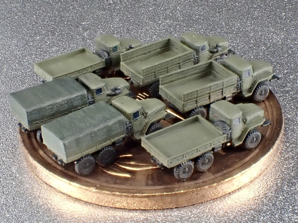 1/700 MR SET12 ロシア軍 UAZ-4320セット