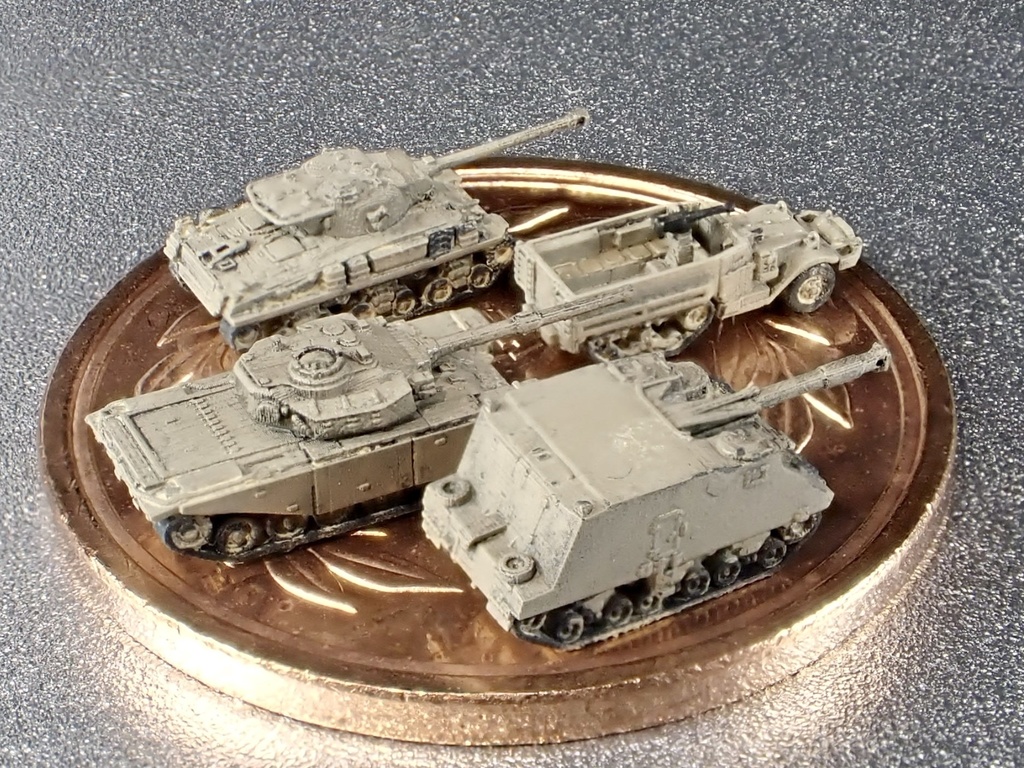 1/700 MIDF SET1 イスラエル軍車両 セット