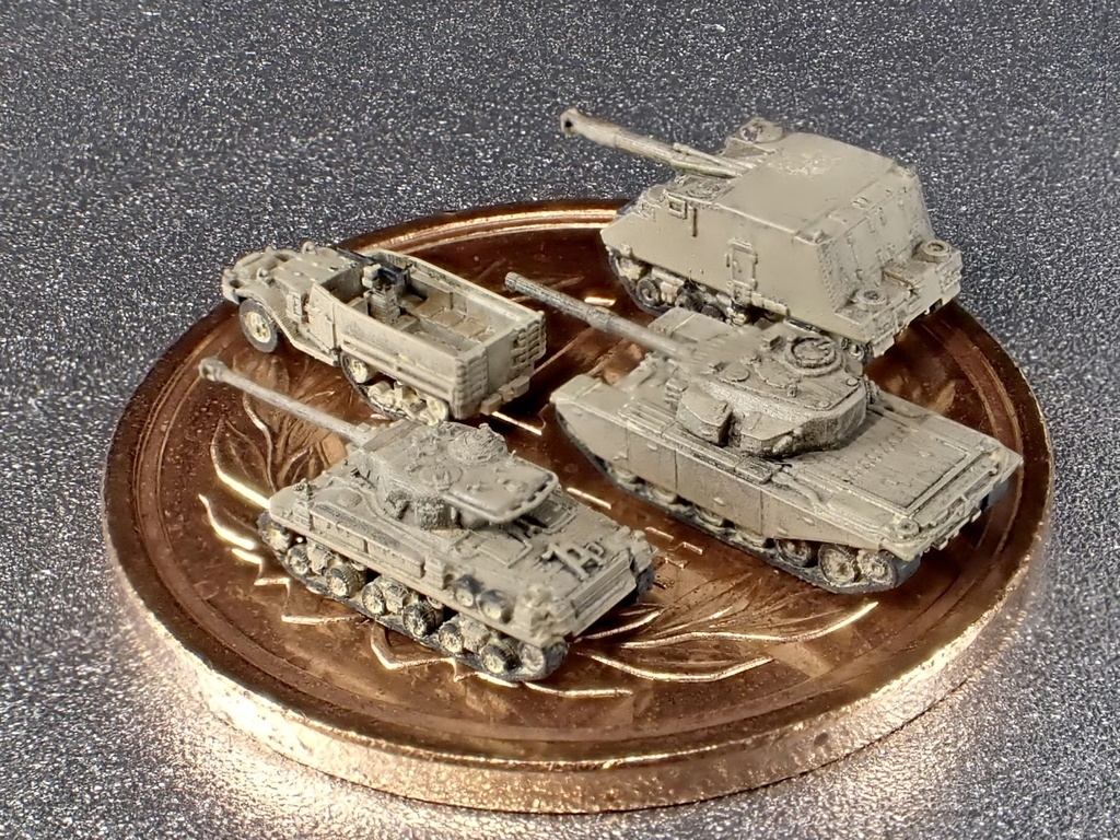 1/700 MIDF SET1 イスラエル軍車両 セット