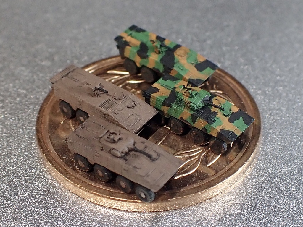 1/700 MF SET4 現用フランス軍VBCI,VPCセット