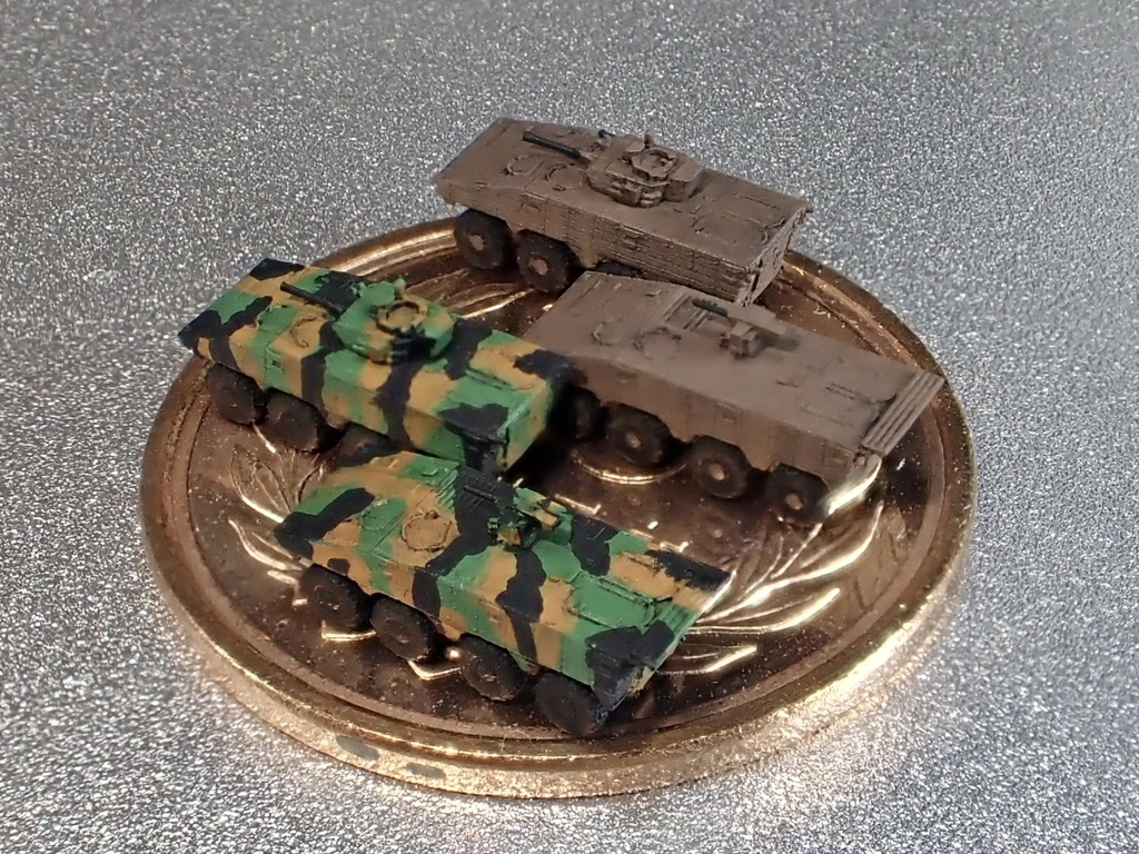 1/700 MF SET4 現用フランス軍VBCI,VPCセット