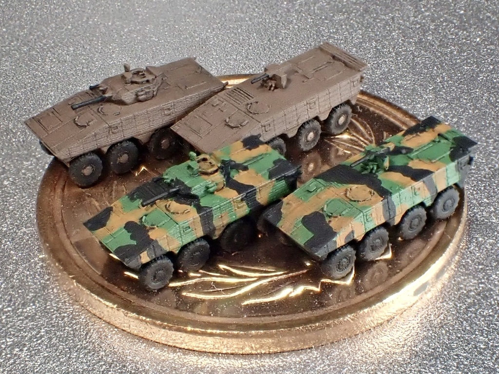 1/700 MF SET4 現用フランス軍VBCI,VPCセット