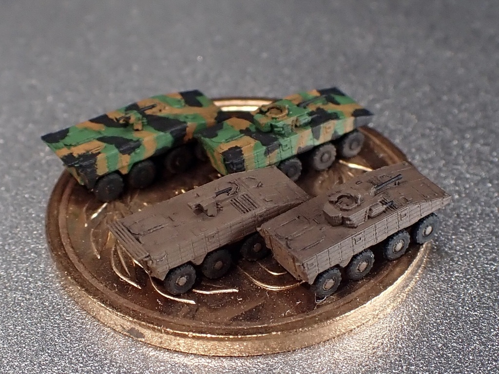 1/700 MF SET4 現用フランス軍VBCI,VPCセット