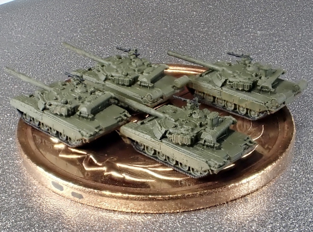 1/700 MR SET13 ロシア軍 T-80U/UKセット