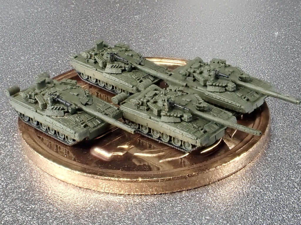 1/700 MR SET13 ロシア軍 T-80U/UKセット