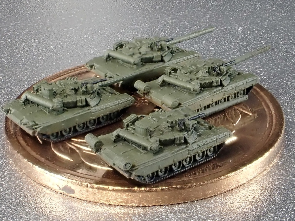 1/700 MR SET13 ロシア軍 T-80U/UKセット