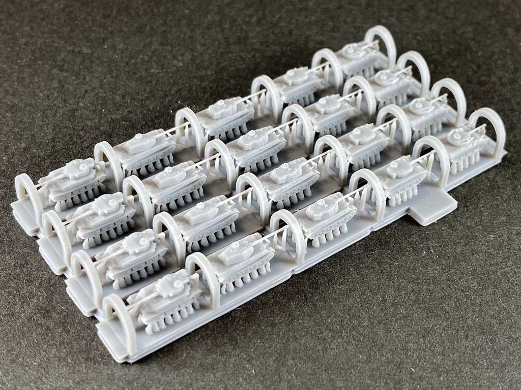 1/700 GSET36 ドイツ軍 重戦車鉄道輸送状態セット