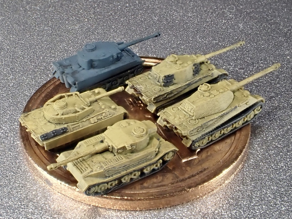 1/700 GSET36 ドイツ軍 重戦車鉄道輸送状態セット