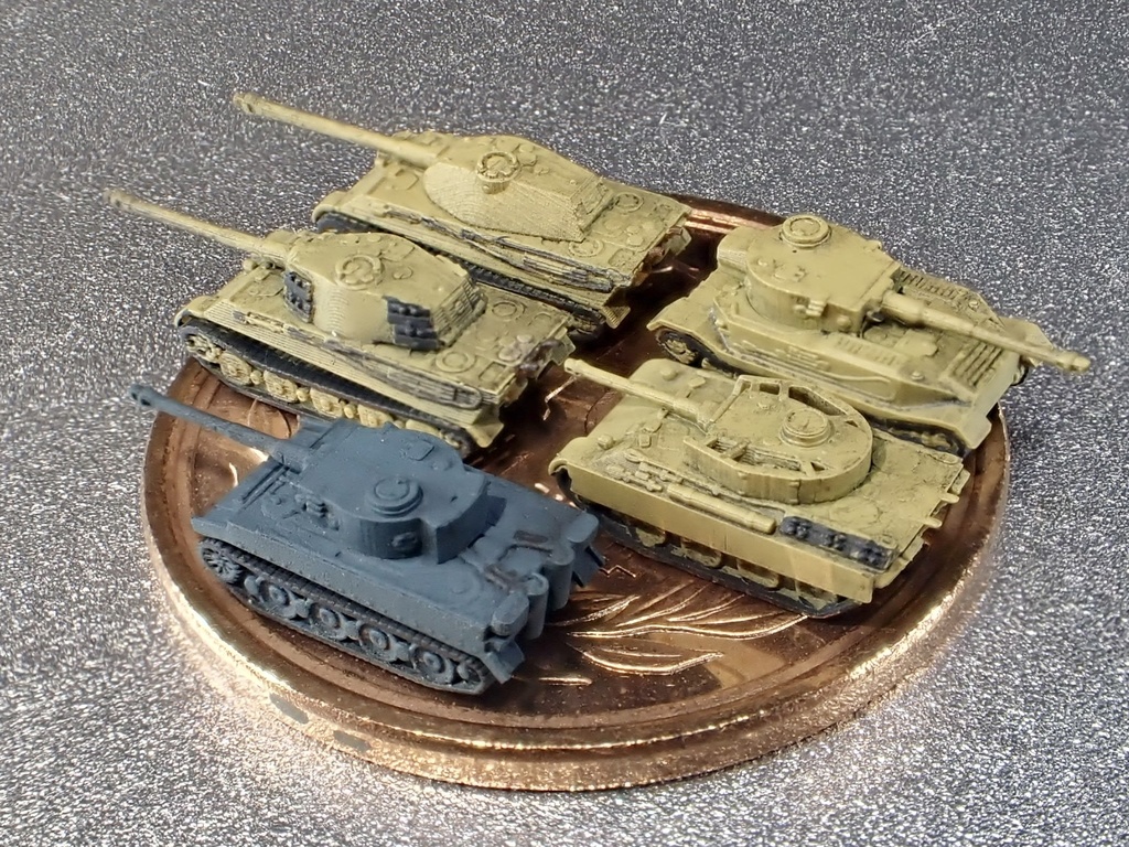 1/700 GSET36 ドイツ軍 重戦車鉄道輸送状態セット