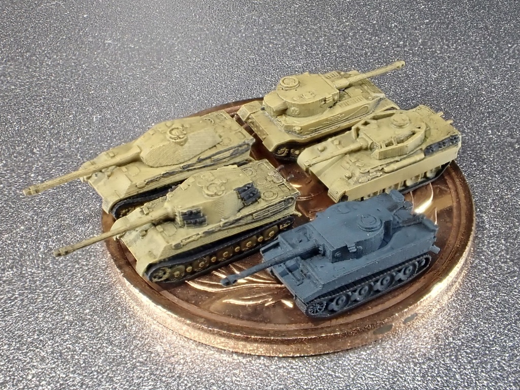 1/700 GSET36 ドイツ軍 重戦車鉄道輸送状態セット