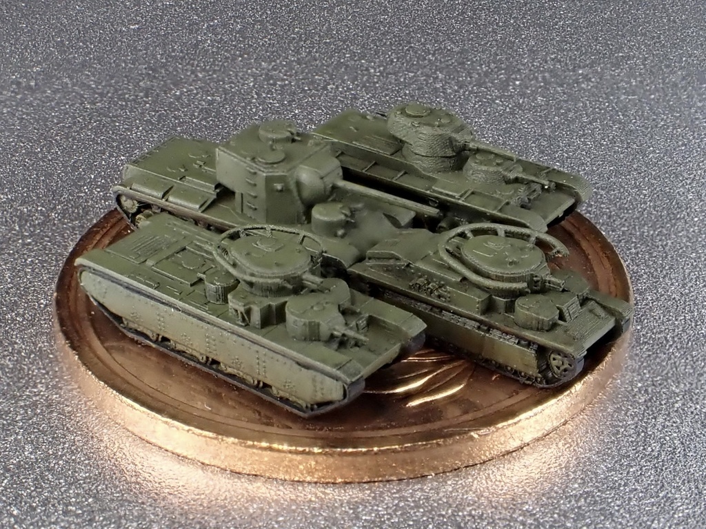 1/700 R SET7 ロシア軍 HEAVY TANKセット