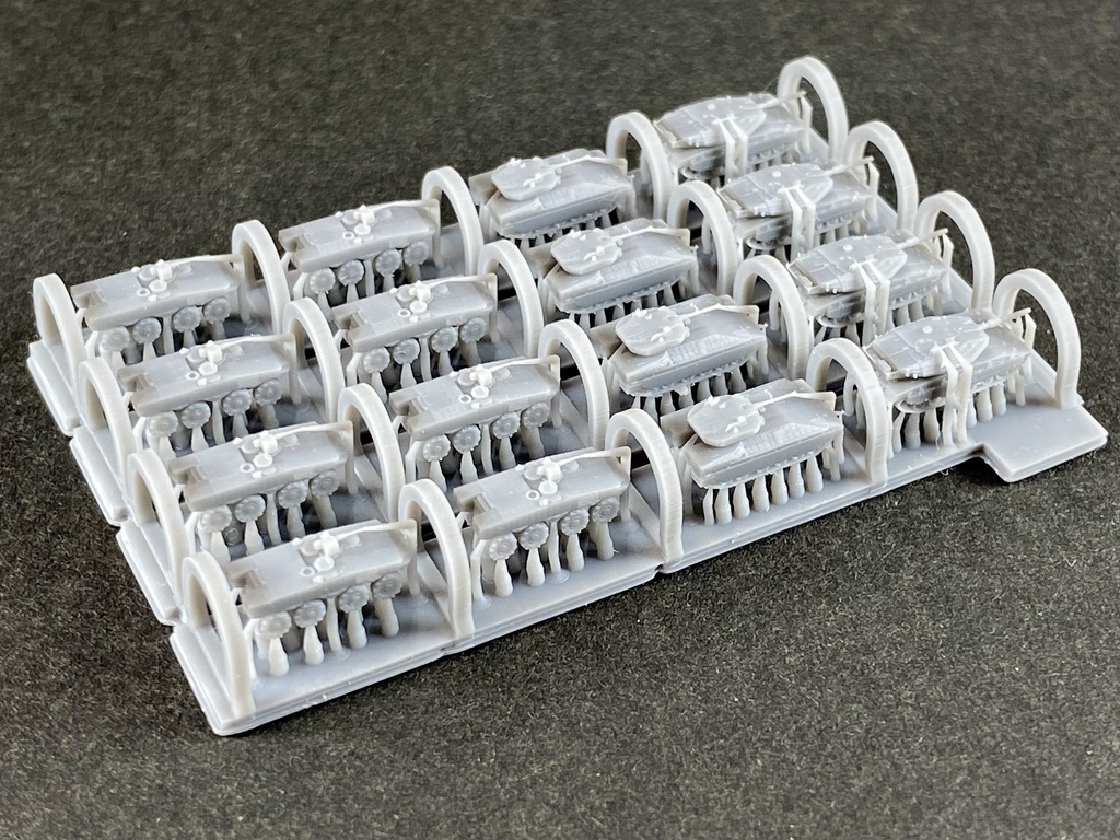 1/700 MIDF SET2 イスラエル軍車両 セット②