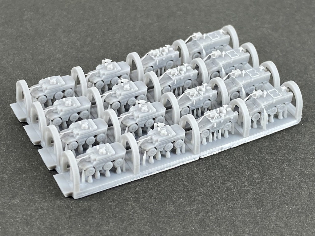 1/700 MF SET5 現用フランス軍装輪装甲車両セット