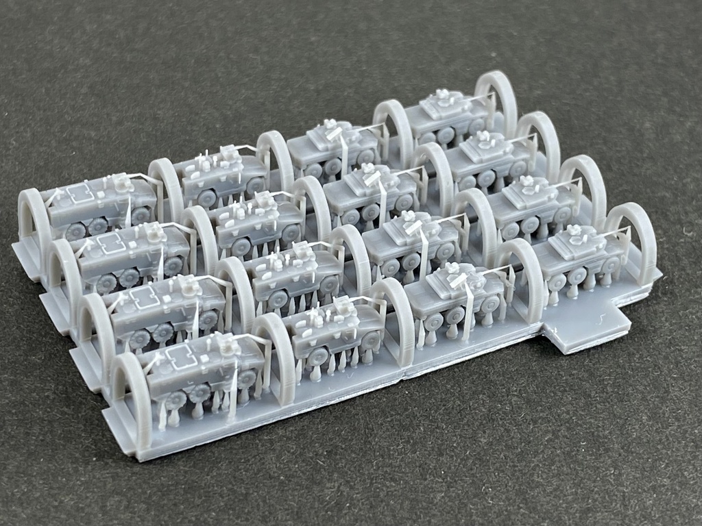 1/700 MF SET5 現用フランス軍装輪装甲車両セット