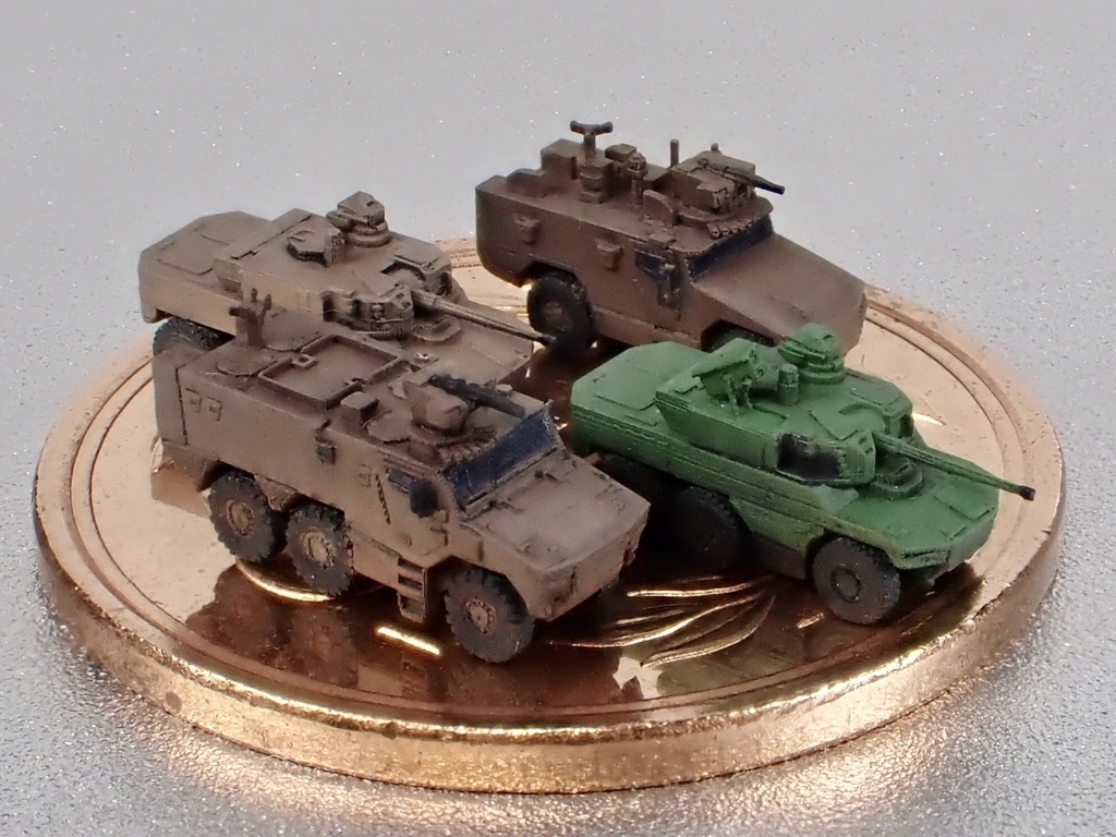 1/700 MF SET5 現用フランス軍装輪装甲車両セット