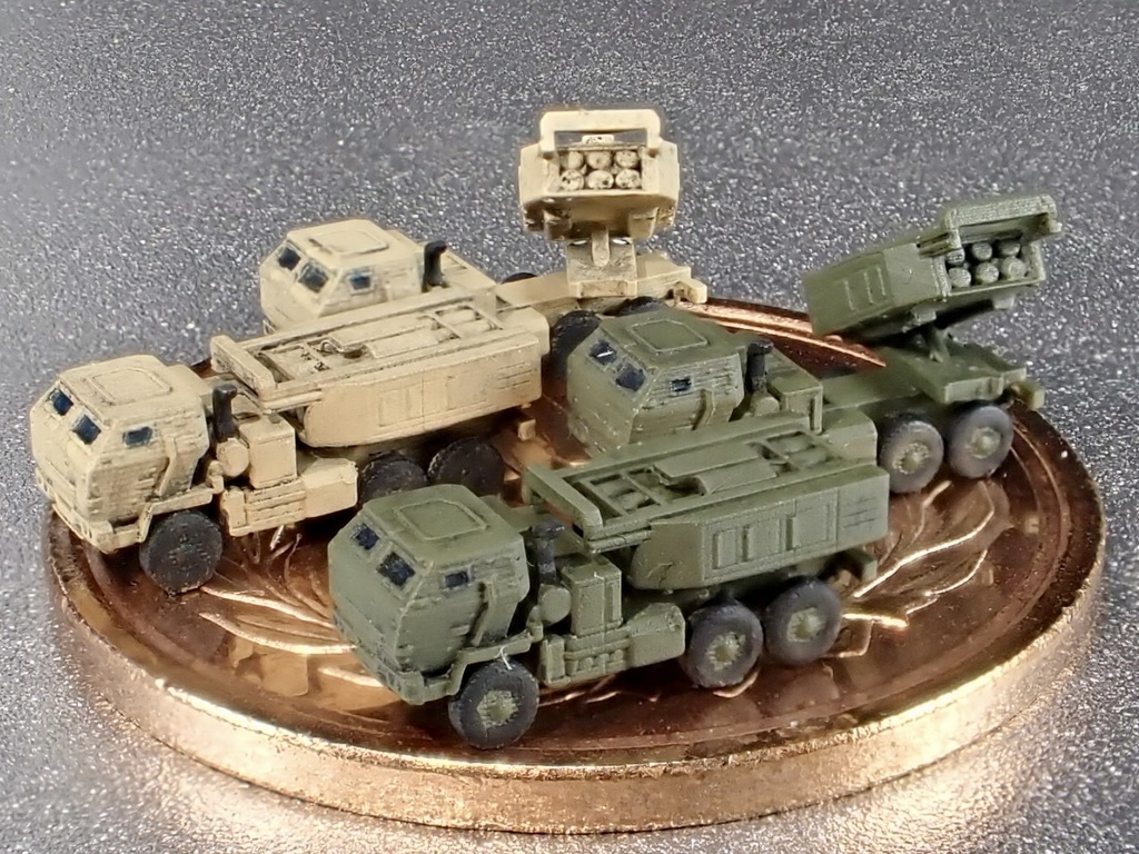 1/700 MUS SET21 ver2 米軍 M142 HIMARS セット